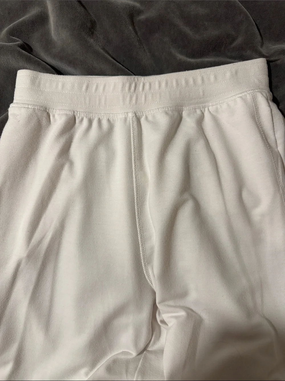 ALO Yoga Cream Wide-Leg Lounge Pants